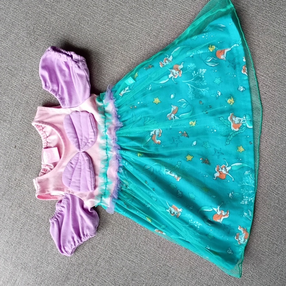 Rare Disney Little Mermaid Dress
